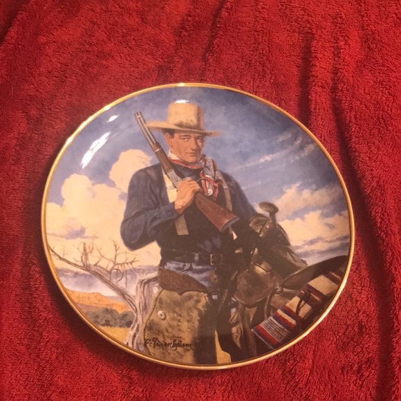 John Wayne “Spirit of the West” collectors plate - Picture 6 of 6